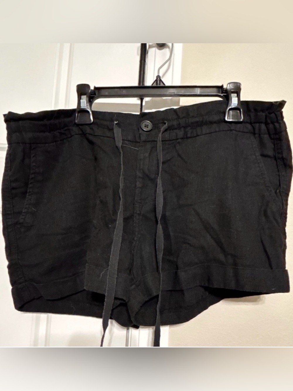 Old Navy Women's Casual Black Drawstring Shorts